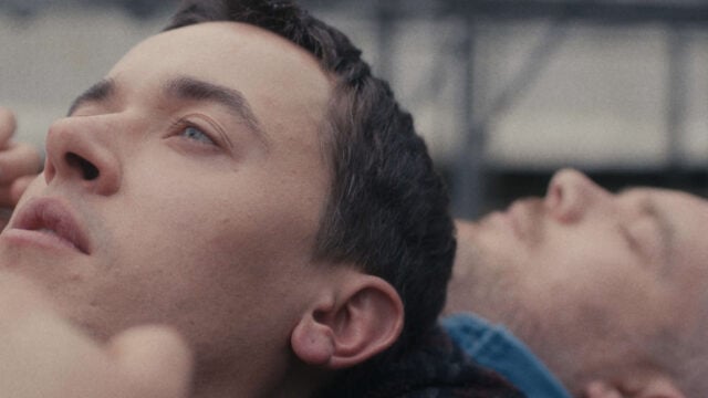 Tom Blyth and Russell Tovey in Magnolia Pictures 'Plainclothes' / Photo: Magnolia Pictures