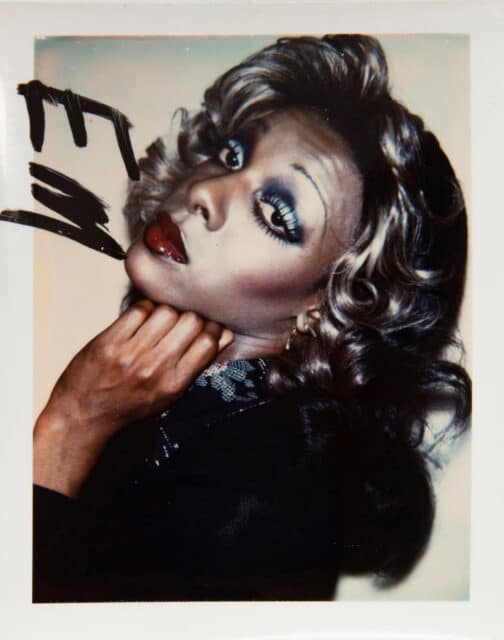 Andy Warhol (1928-1987), Ladies and Gentlemen (Easha McCleary), 1974. Unique polaroid print
© 2020 The Andy Warhol Foundation for the Visual Arts, Inc. / Licensed by Artists Rights Society (ARS), New York. Courtesy Hedges Projects