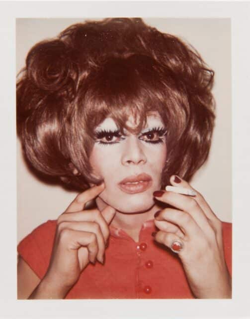 Andy Warhol (1928-1987), Ladies and Gentlemen (Helen/Harry Morales), 1974. Unique polaroid print
© 2020 The Andy Warhol Foundation for the Visual Arts, Inc. / Licensed by Artists Rights Society (ARS), New York. Courtesy Jim Hedges Projects