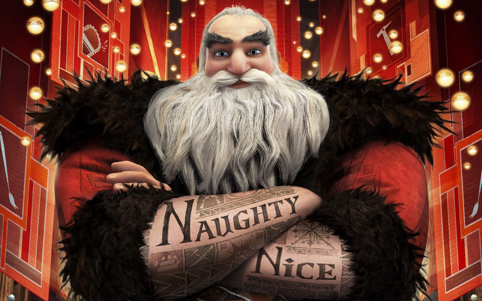 Alec Baldwin voicing North, the tattooed Santa, in Rise of the Guardians (2012)