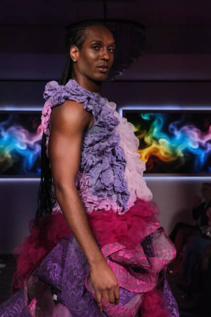 HIV Unwrapped brought Parsons designers and HIV scientists together at NYFW to fight stigma with fashion and storytelling.