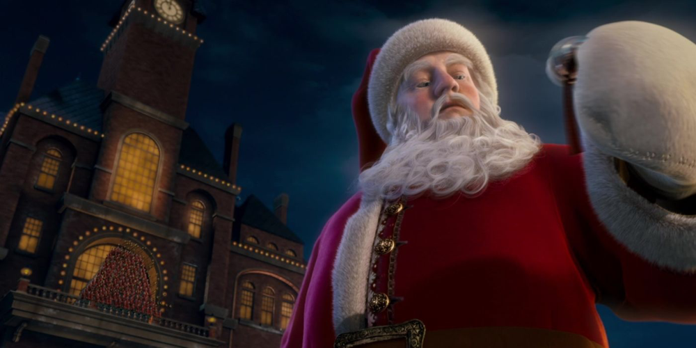 Tom Hanks as animated Santa in The Polar Express (2004)