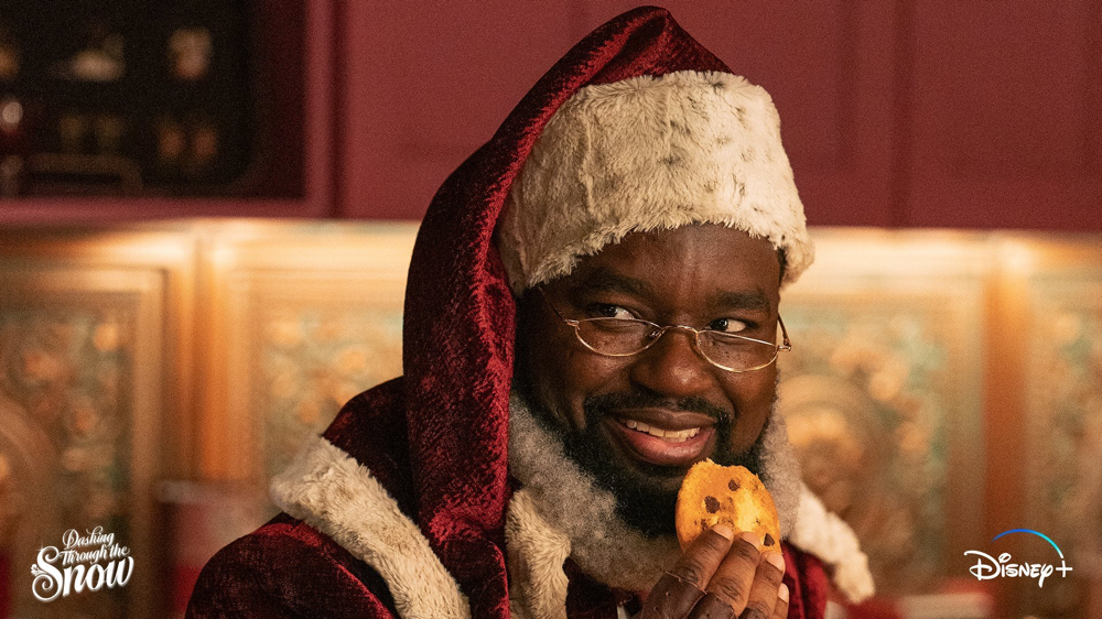 Lil Rel Howery as Santa in Dashing Through the Snow (Disney+, 2023)