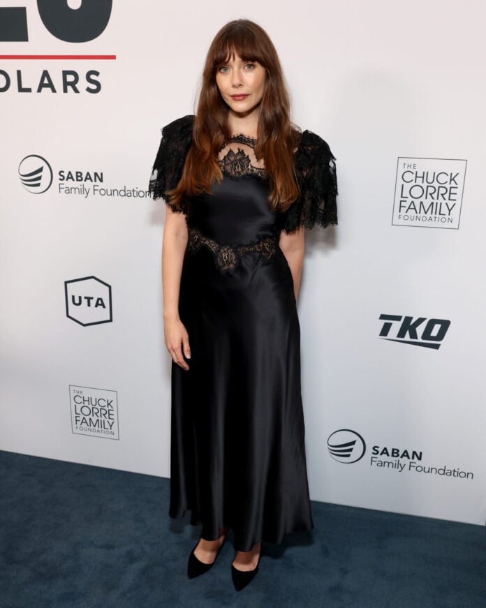 Elizabeth Olsen attends YES Scholars 25th Anniversary Gala on September 04, 2025 in Los Angeles, California. Photo: Jesse Grant/Getty Images for YES Scholars