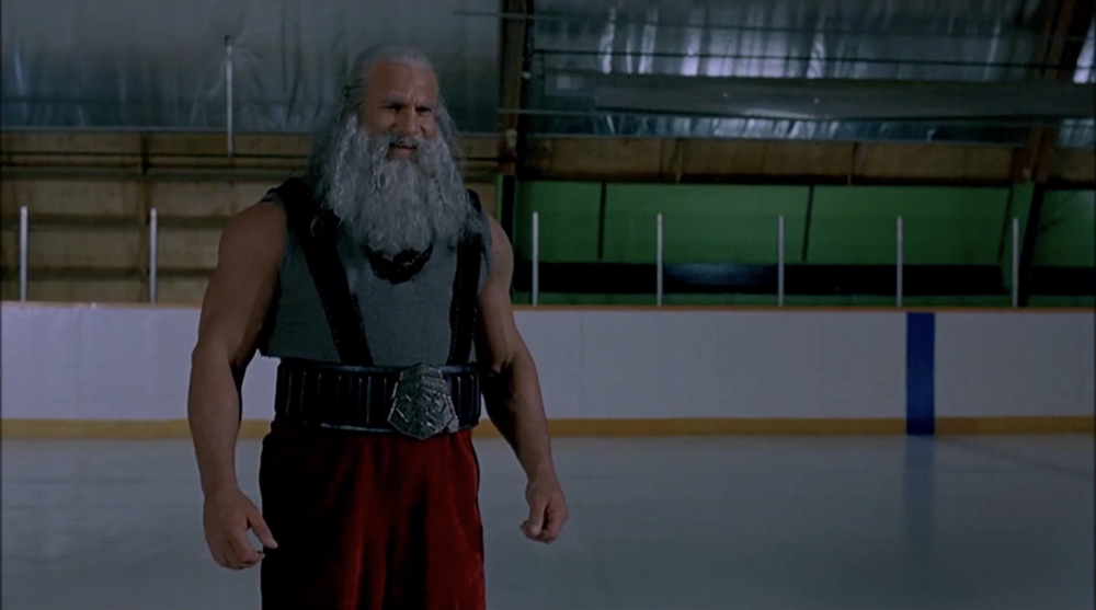 Bill Goldberg as demonic Santa in Santa’s Slay (2005)