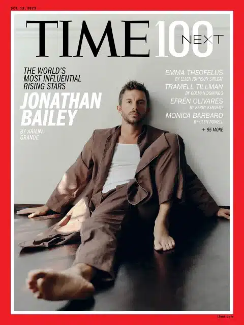 Jonathan Bailey wows in a new TIME photoshoot and interview, reflecting on his career, Wicked, and finding balance between fame and family.