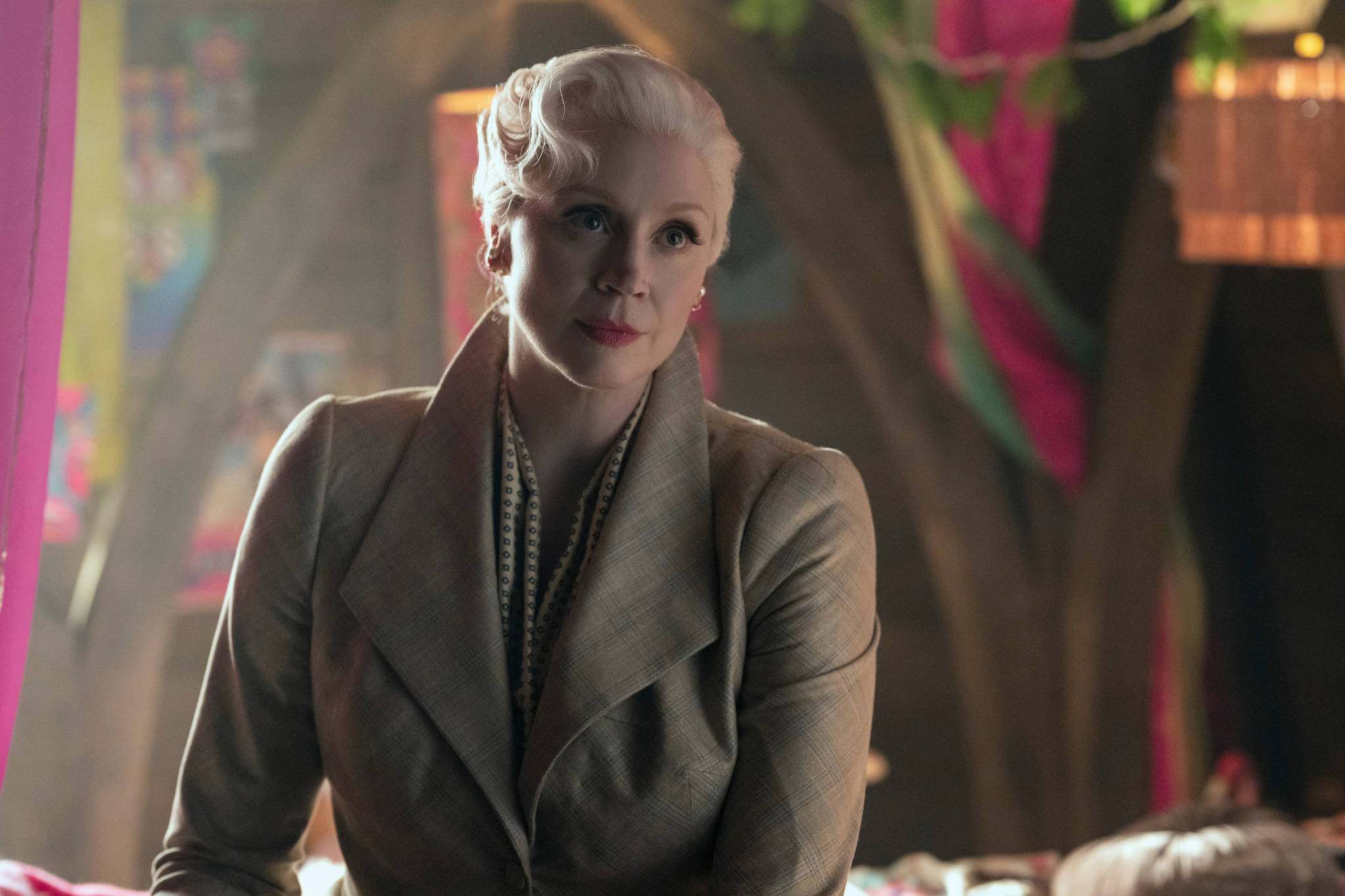 Gwendoline Christie Spills on ‘Wednesday’ Season 2 Return and Why Her Spirit Guide Is Her ‘Game of Thrones’ Horse Blondie (Exclusive)