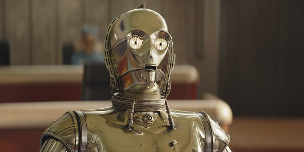 C-3PO from Star Wars.