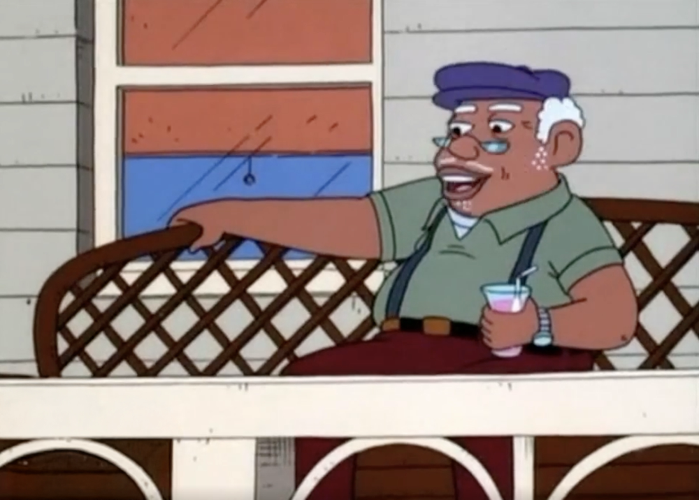 James Earl Jones voicing Santa in Recess, Yes, Mikey, Santa Does Shave (1998)