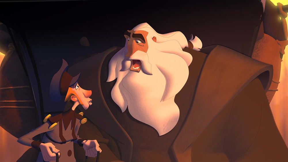 J.K. Simmons voicing Klaus in Netflix’s Klaus (2019)