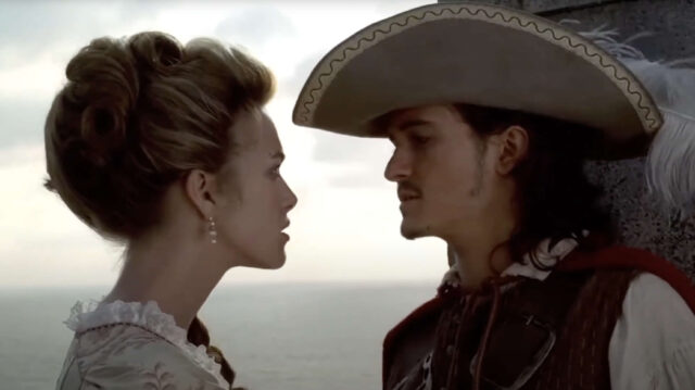 Pirates of the Carribean, Will Turner and Elizabeth Swan (Photo: Walt Disney Studios) 