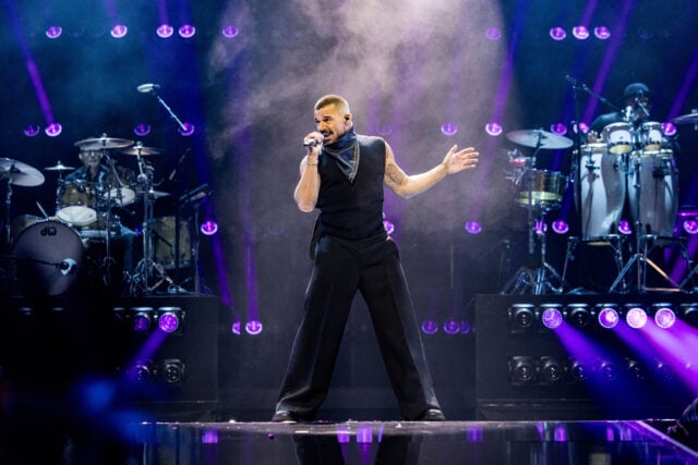 Ricky Martin performs during the 2025 MTV Video Music Awards at UBS Arena on September 07, 2025 in Elmont, New York. (Photo by John Shearer/Getty Images for MTV)