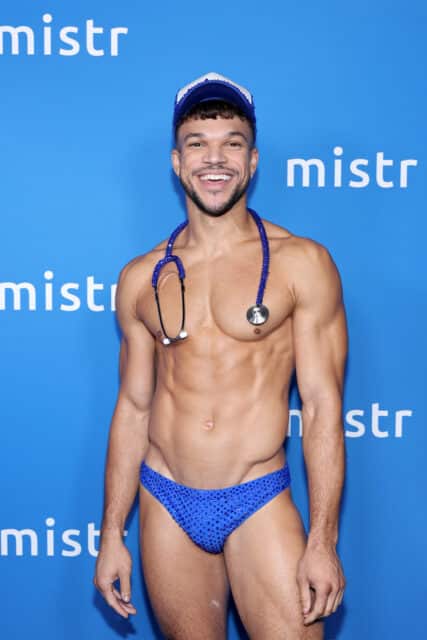 Ty Talley attends MISTR's National PrEP Day at The Abbey on October 09, 2025 in West Hollywood, California.