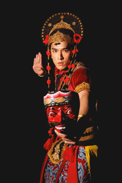 The men of Mister Global 2025 dressed in costume celebrating their unique cultural heritage.