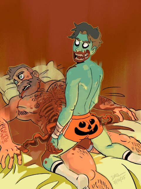 Spooky illustration with Daryl Toh