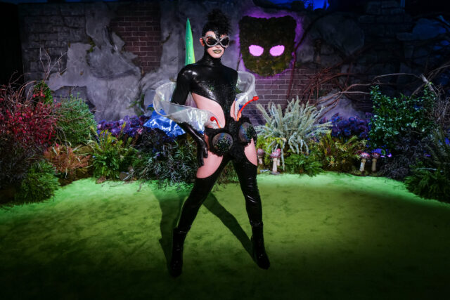 Aquaria at the Grindr Pleasure Ball.