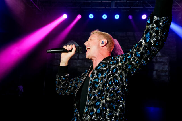 Jake Shears at the Grindr Pleasure Ball.