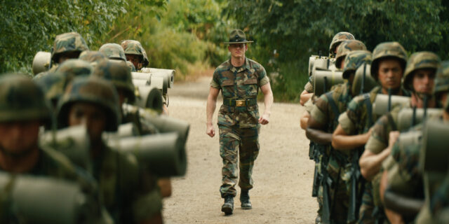 Nicholas Logan as Sgt. Howitt in Episode 106 of BOOTS. Cr. Courtesy of Netflix © 2025