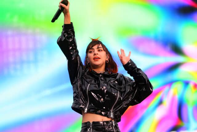Charli XCX opens for Taylor Swift at Mt Smart Stadium on November 9, 2018 in Auckland, New Zealand.