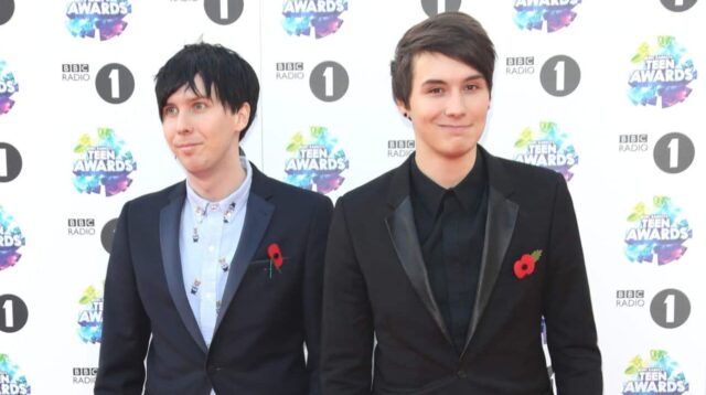 3rd November, 2013. Philip Lester, Dan Howell, attend the BBC Radio 1 Teen Awards at Wembley Arena, London.
