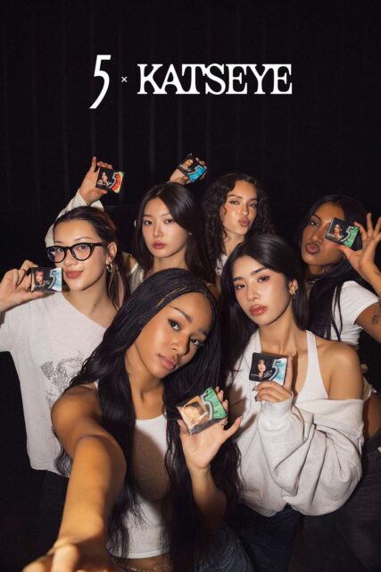 Katseye with 5 Gum