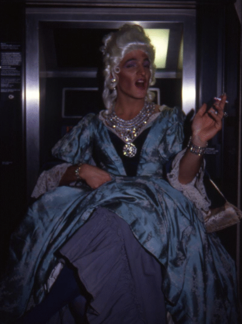 Explore West Hollywood’s 1980s Halloweens with outrageous drag, playful mayhem, and iconic costumes that inspired the queer community.