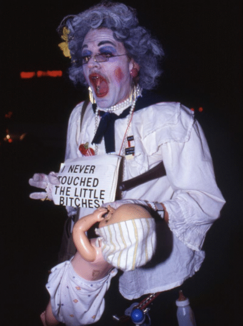Explore West Hollywood’s 1980s Halloweens with outrageous drag, playful mayhem, and iconic costumes that inspired the queer community.
