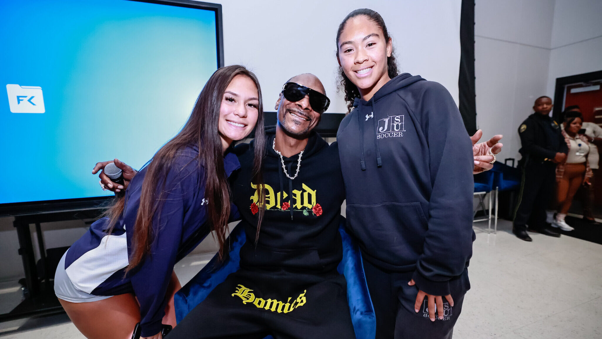 Snoop Dogg teams with GLAAD at Jackson State to support LGBTQ+ families and educate Gen Z on HIV prevention and awareness.