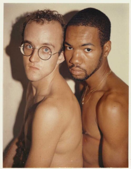 Keith Haring and Juan Dubose, Artist; Disc jockey
1983, Andy Warhol. Dye diffusion print. Getty Museum. © The Andy Warhol Foundation for the Visual Arts, Inc.