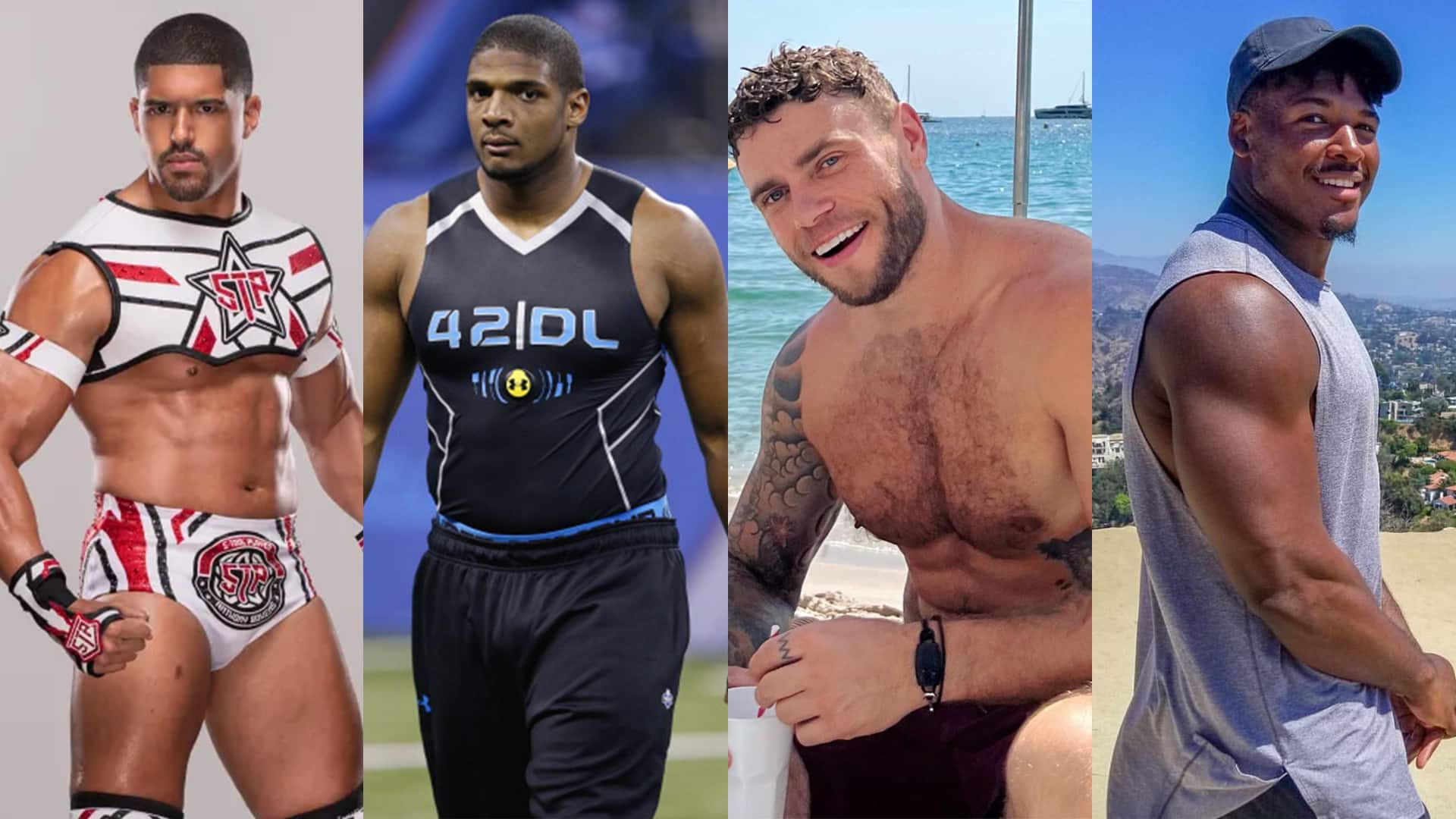 Meet 16 openly gay athletes, from Olympians to pro footballers, breaking barriers and owning their truth in sports and beyond.