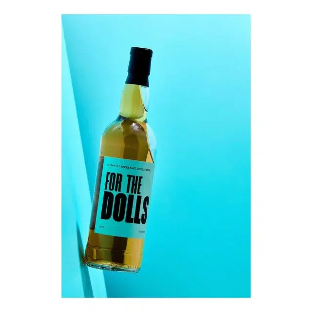 For the Dolls is a release of a single cask 13 year old Dailuaine. All profits will go to trans charity Not a Phase