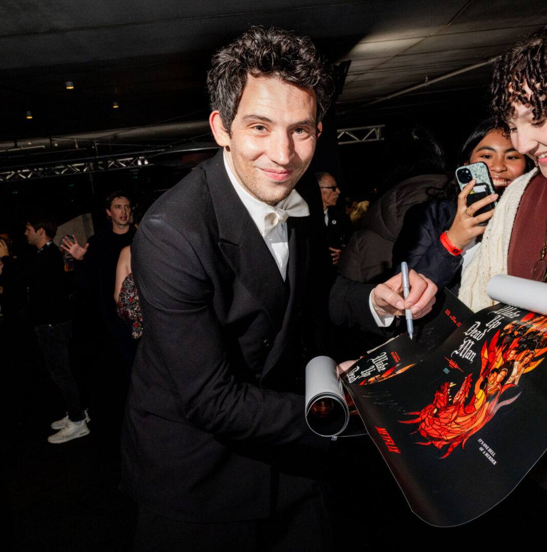 Josh O'Connor attends Netflix's 'Wake Up Dead Man: A Knives Out Mystery' Los Angeles premiere on November 17, 2025 in Los Angeles, California. John Wilson/Netflix © 2025