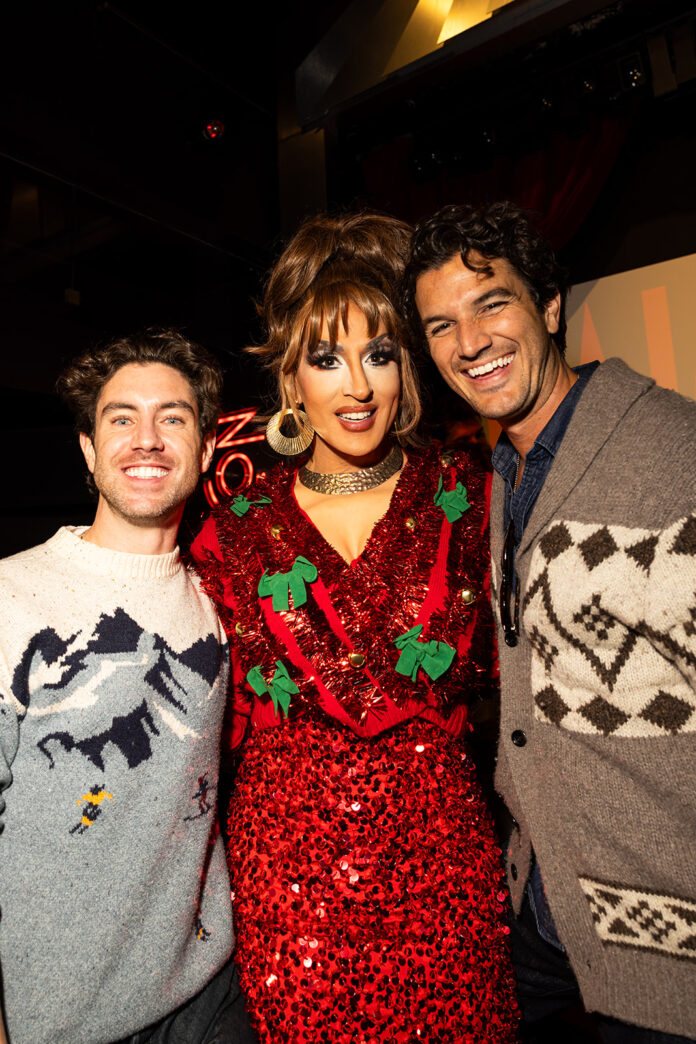 Actor Robbie Simpson hosts a cozy NYC watch party for Hallmark’s 'Finding Mr. Christmas' with Jackie Cox, Rustin Cole Sailors, and season one favorites and even Jonathan Bennett crashing the night. Photo: Jeremy Varner