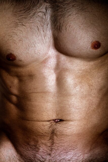 Close-up intimate shots of the male body by Ahmad Naser