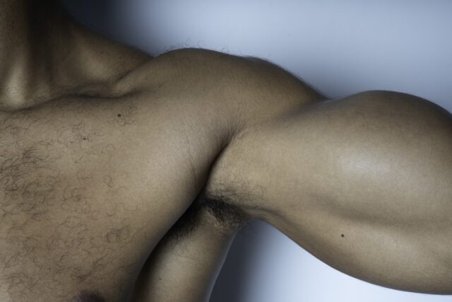 Close-up intimate shots of the male body by Ahmad Naser