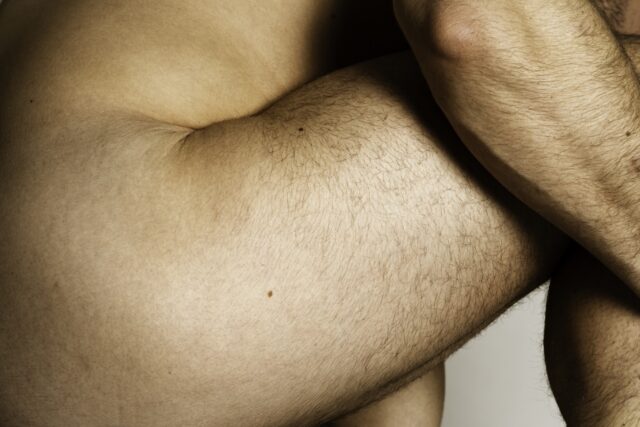 Close-up intimate shots of the male body by Ahmad Naser