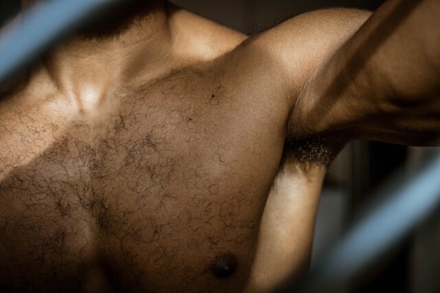 Close-up intimate shots of the male body by Ahmad Naser