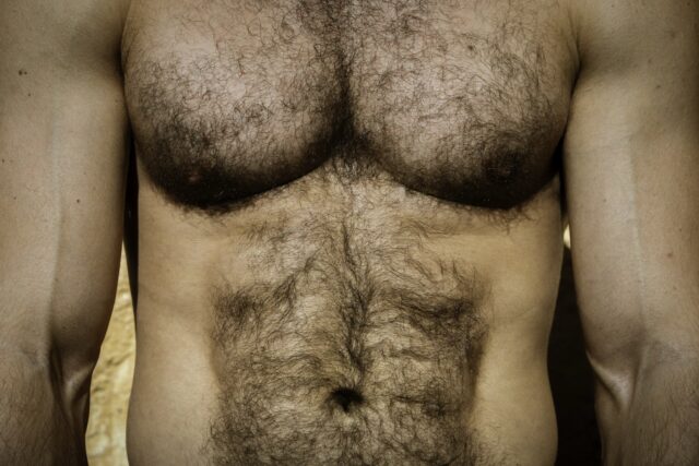 Close-up intimate shots of the male body by Ahmad Naser