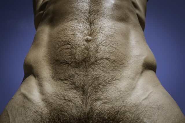 Close-up intimate shots of the male body by Ahmad Naser