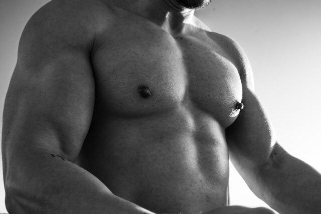 Close-up intimate shots of the male body by Ahmad Naser