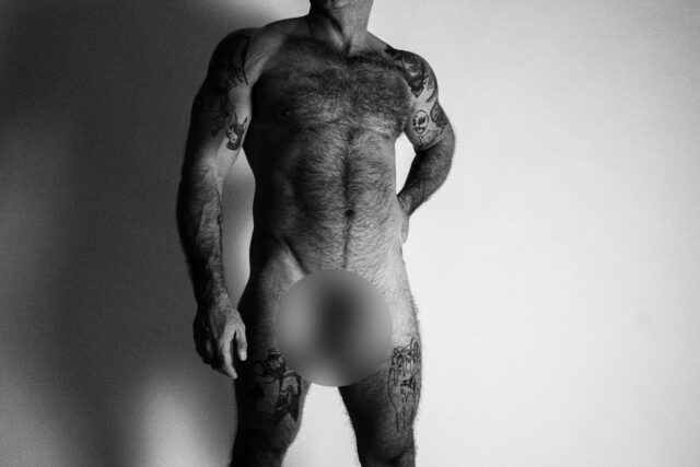 Close-up intimate shots of the male body by Ahmad Naser