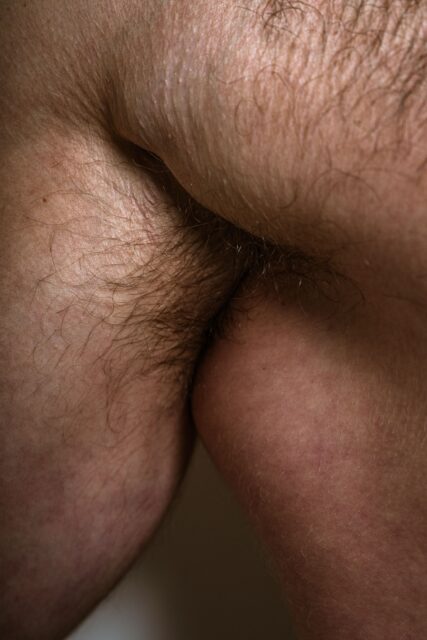 Close-up intimate shots of the male body by Ahmad Naser