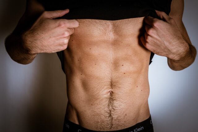 Close-up intimate shots of the male body by Ahmad Naser