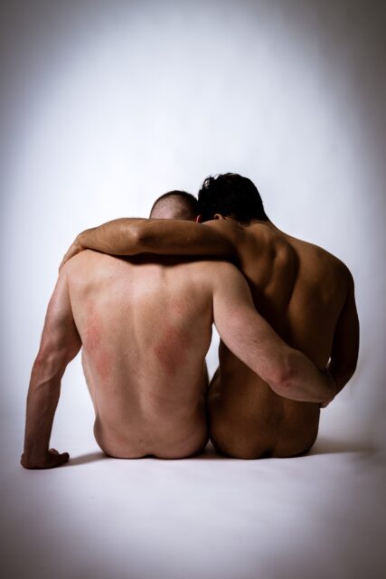 Close-up intimate shots of the male body by Ahmad Naser