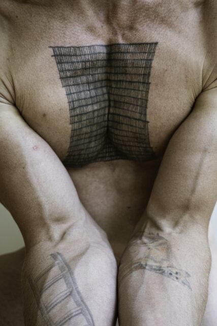Close-up intimate shots of the male body by Ahmad Naser