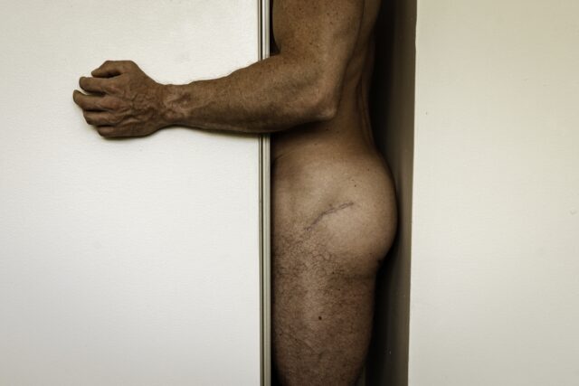 Close-up intimate shots of the male body by Ahmad Naser