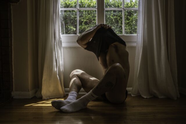 Close-up intimate shots of the male body by Ahmad Naser