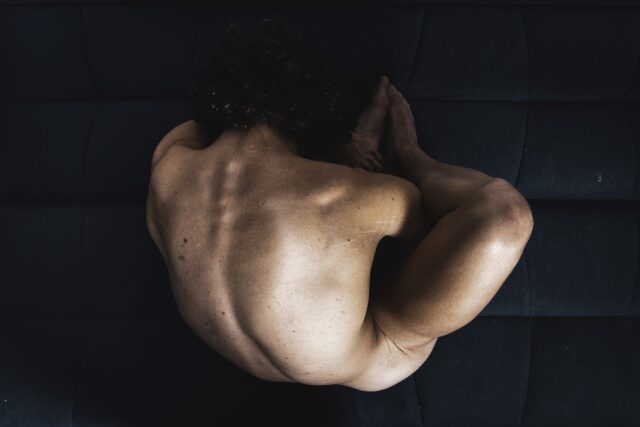 Close-up intimate shots of the male body by Ahmad Naser