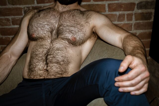 Close-up intimate shots of the male body by Ahmad Naser