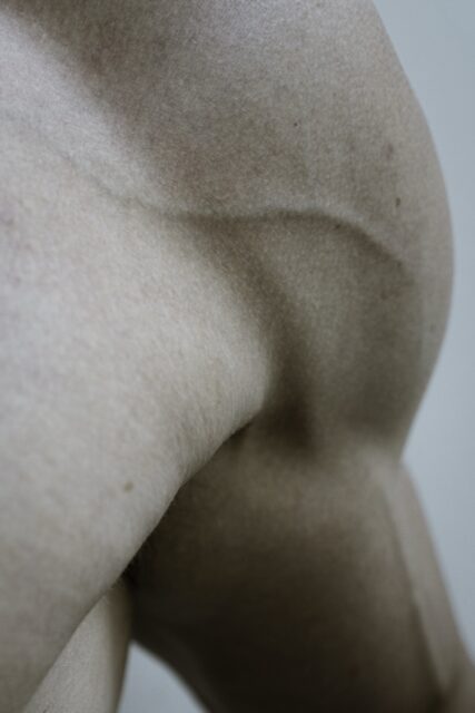 Close-up intimate shots of the male body by Ahmad Naser